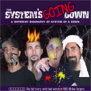 Album cover parody of Maximum by System of a Down