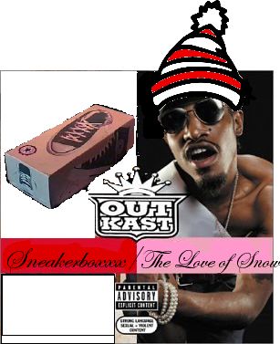 Album cover parody of Speakerboxxx/ The Love Below by OutKast