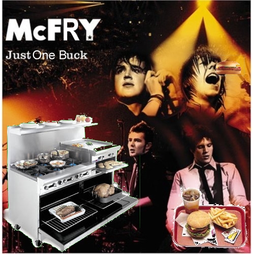 Album cover parody of Just My Luck by McFly
