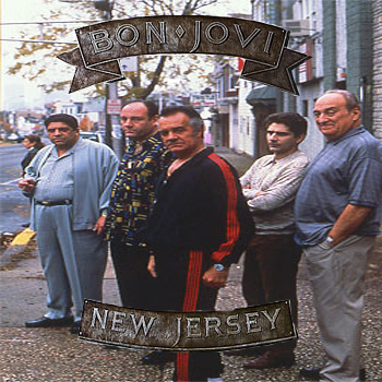 Album cover parody of New Jersey by Bon Jovi