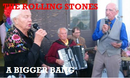 Album cover parody of A Bigger Bang by The Rolling Stones