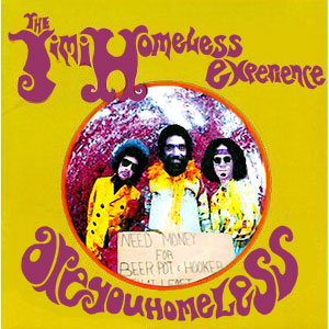 Album cover parody of Are You Experienced by The Jimi Hendrix Experience