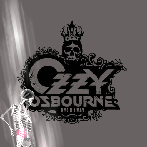 Album cover parody of Black Rain by Ozzy Osbourne