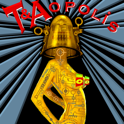Album cover parody of Metropolis (1984 Re-release Of 1927 Film) by Giorgio Moroder