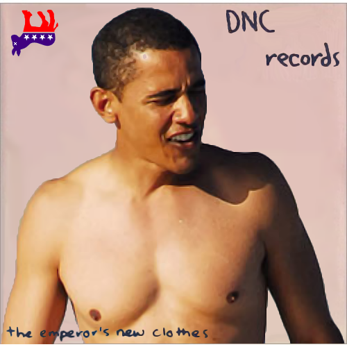 Album cover parody of The Emperor's New Clothes by Sinead O'Connor