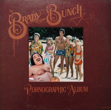 Album cover parody of Phonographic Album by Brady Bunch