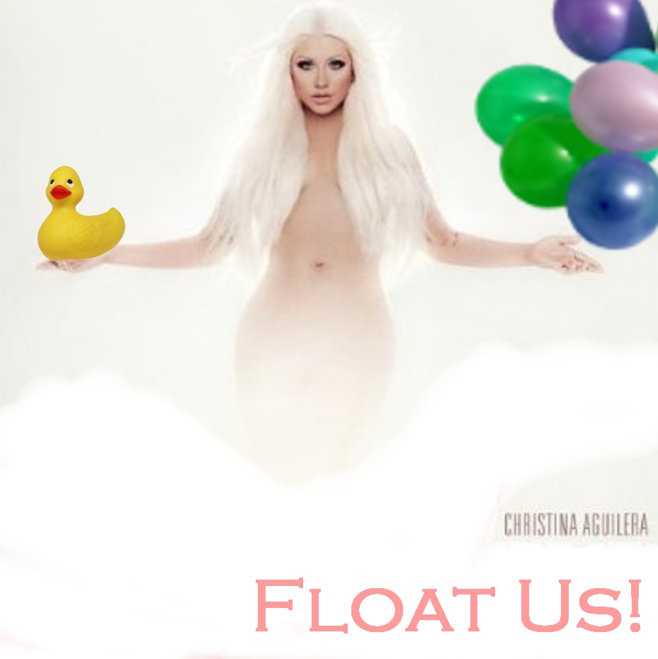 Album cover parody of Lotus by Christina Aguilera