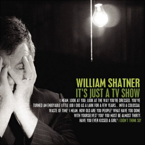 Album cover parody of Has Been by William Shatner