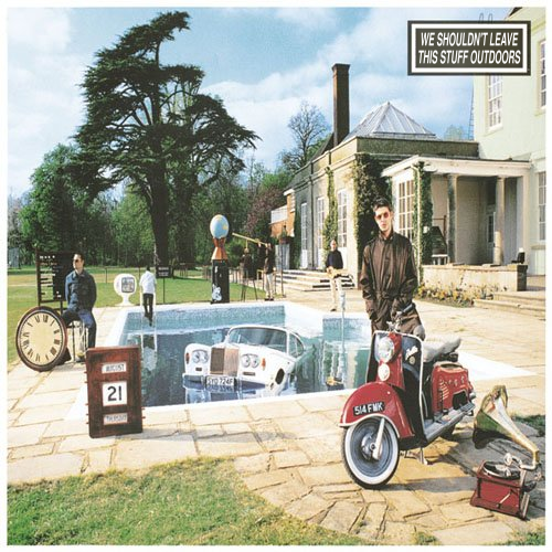 Album cover parody of Be Here Now by Oasis
