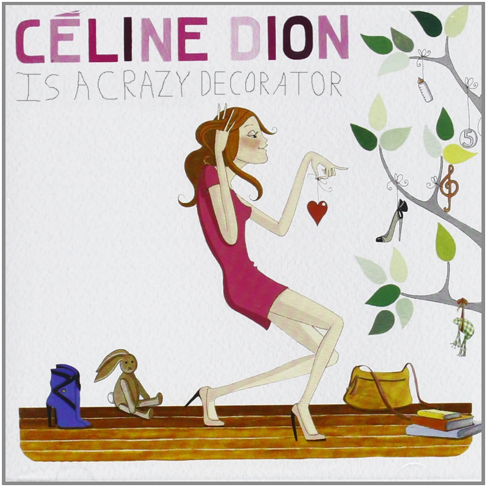 Album cover parody of Sans Attendre by CELINE DION