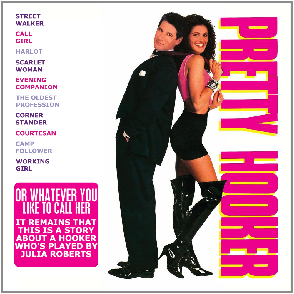 Album cover parody of Pretty Woman by Musical