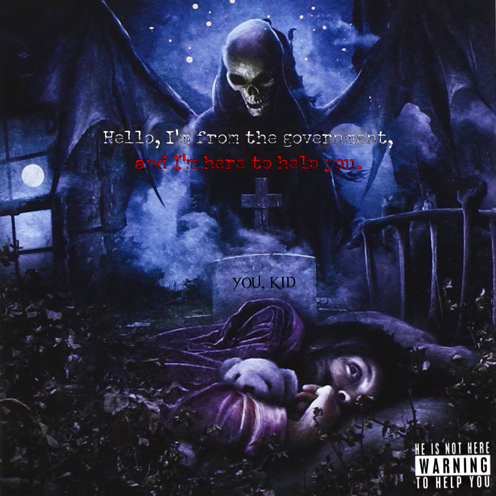 Album cover parody of Nightmare by Avenged Sevenfold