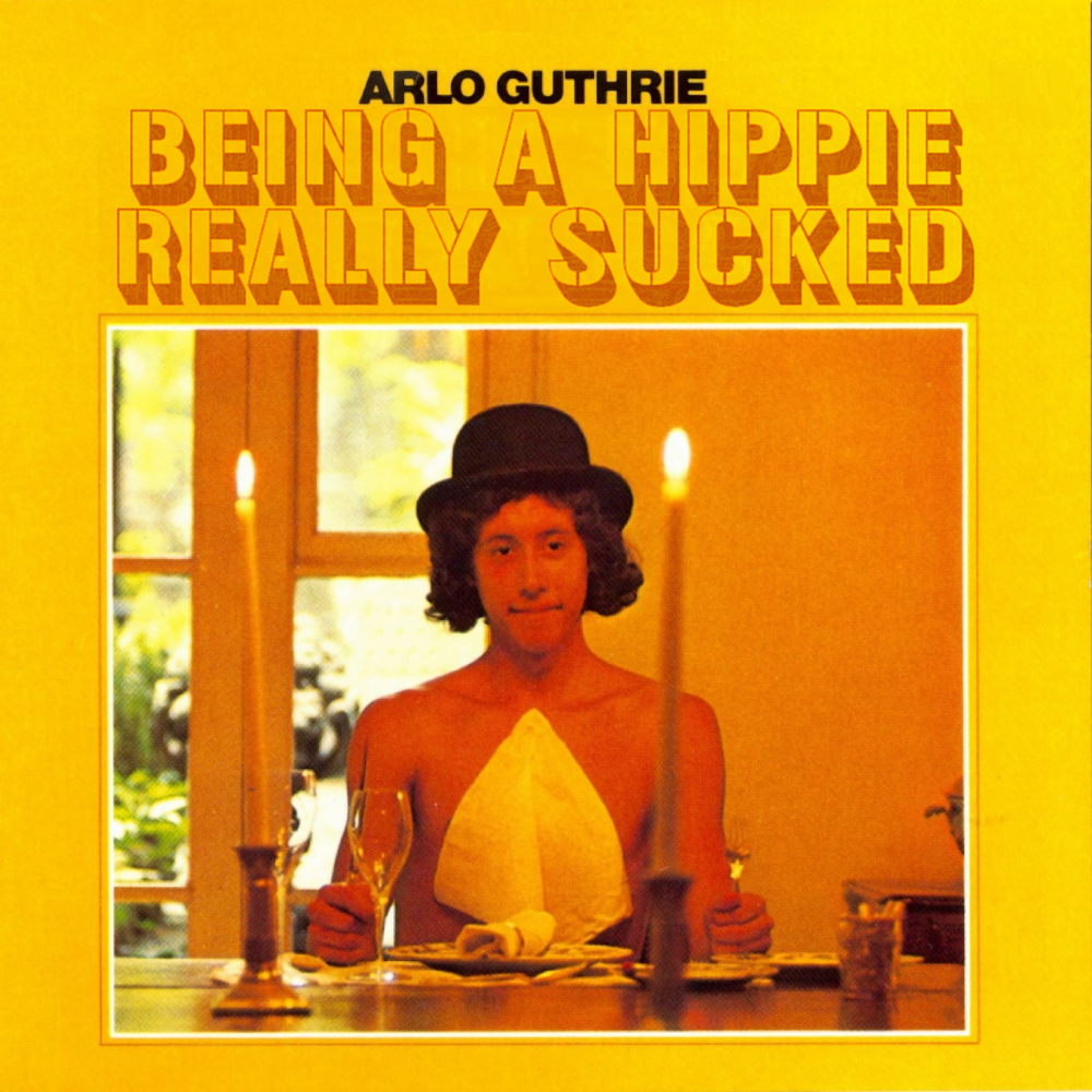 Album cover parody of Alice's Restaurant by Arlo Guthrie