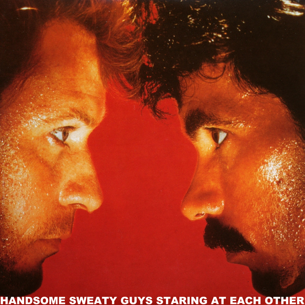Album cover parody of H20 by Daryl Hall and John Oates
