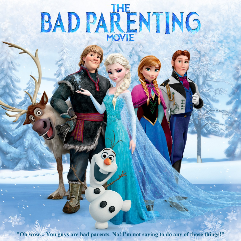 Album cover parody of Frozen: The Songs by Various