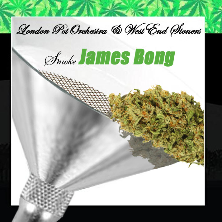Album cover parody of Sing James Bond by James Bond themes