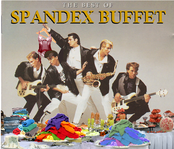 Album cover parody of The Best Of Spandau Ballet by Spandau Ballet